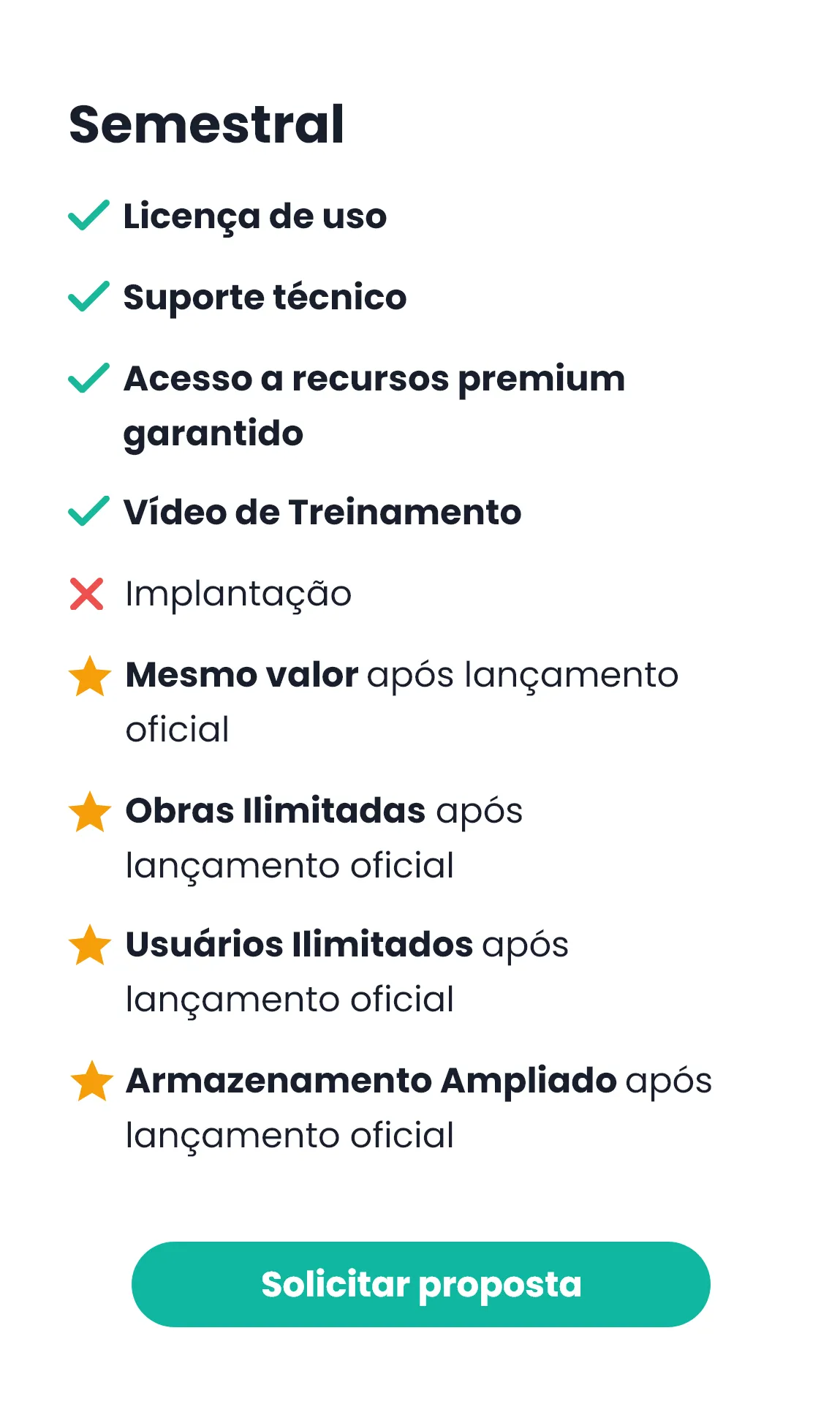 Plano Semestral Efficon